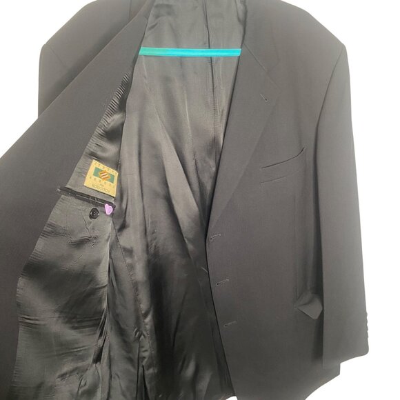 Joseph Abboud Nordstrom 2-Piece Wool Suit Mens 46L Blazer 39x30.5 Pants Career - Picture 6 of 16